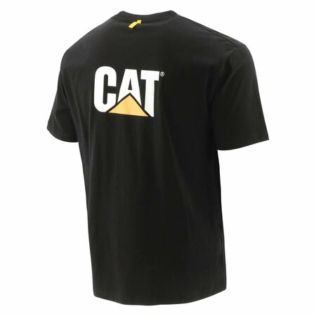 CATERPILLAR Cat Lg Blk S/S Tee W05324-016-L